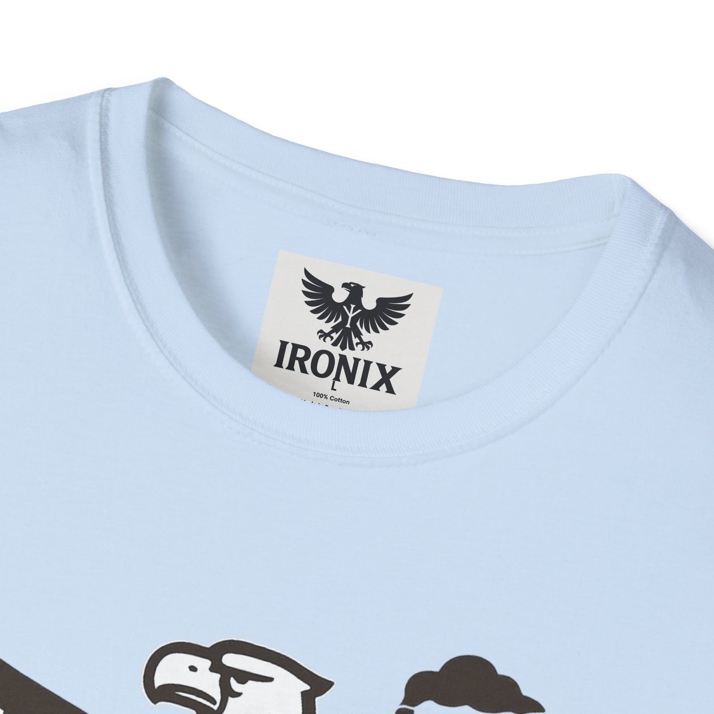 Eagle Graphic T-Shirt – Made in Germany Adler | Unisex Softstyle T-Shirt im Industrial-Vintage-Stil