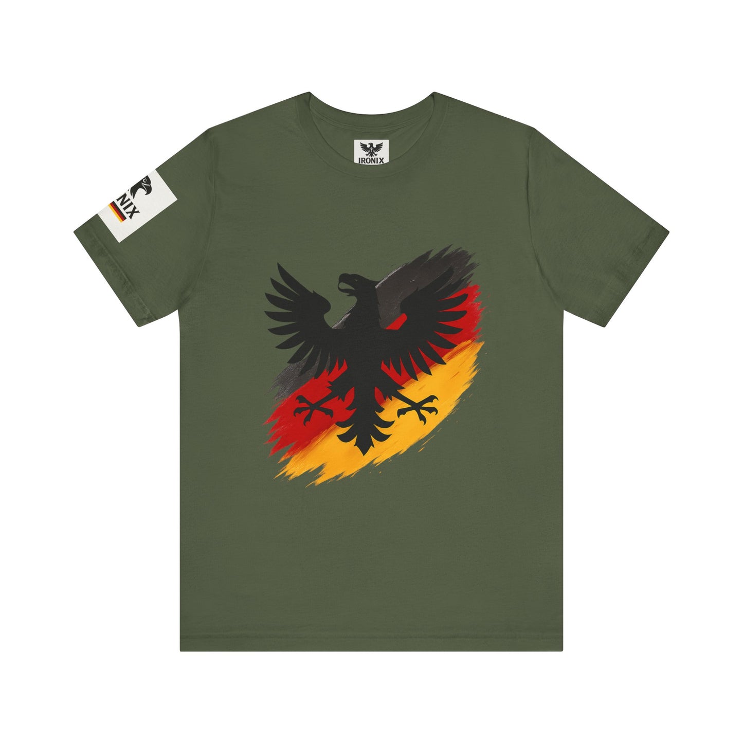 Adler Deutschland T-Shirt | Classic Tee Schwarz-Rot-Gold