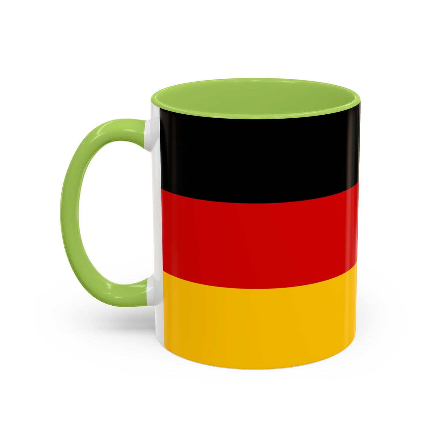 Deutschland Flagge Akzent Kaffeetasse – 11 & 15oz – Perfekt für Oktoberfest & Feierlichkeiten 🇩🇪☕