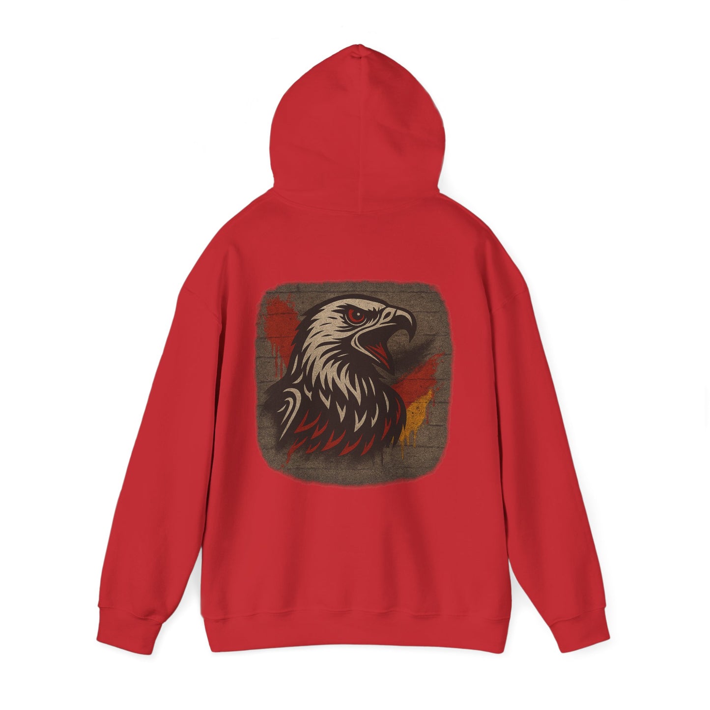 Eagle Graphic Hoodie | Unisex Heavy Blend™ Hoodie mit Adlerkopf – Nature & Adventure Design