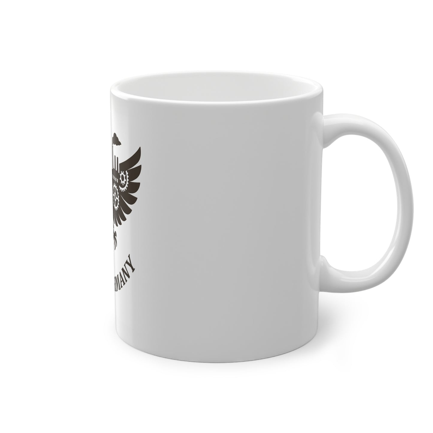 Adler Kaffeebecher | Keramik Mug 11 oz mit „Made in Germany“-Motiv