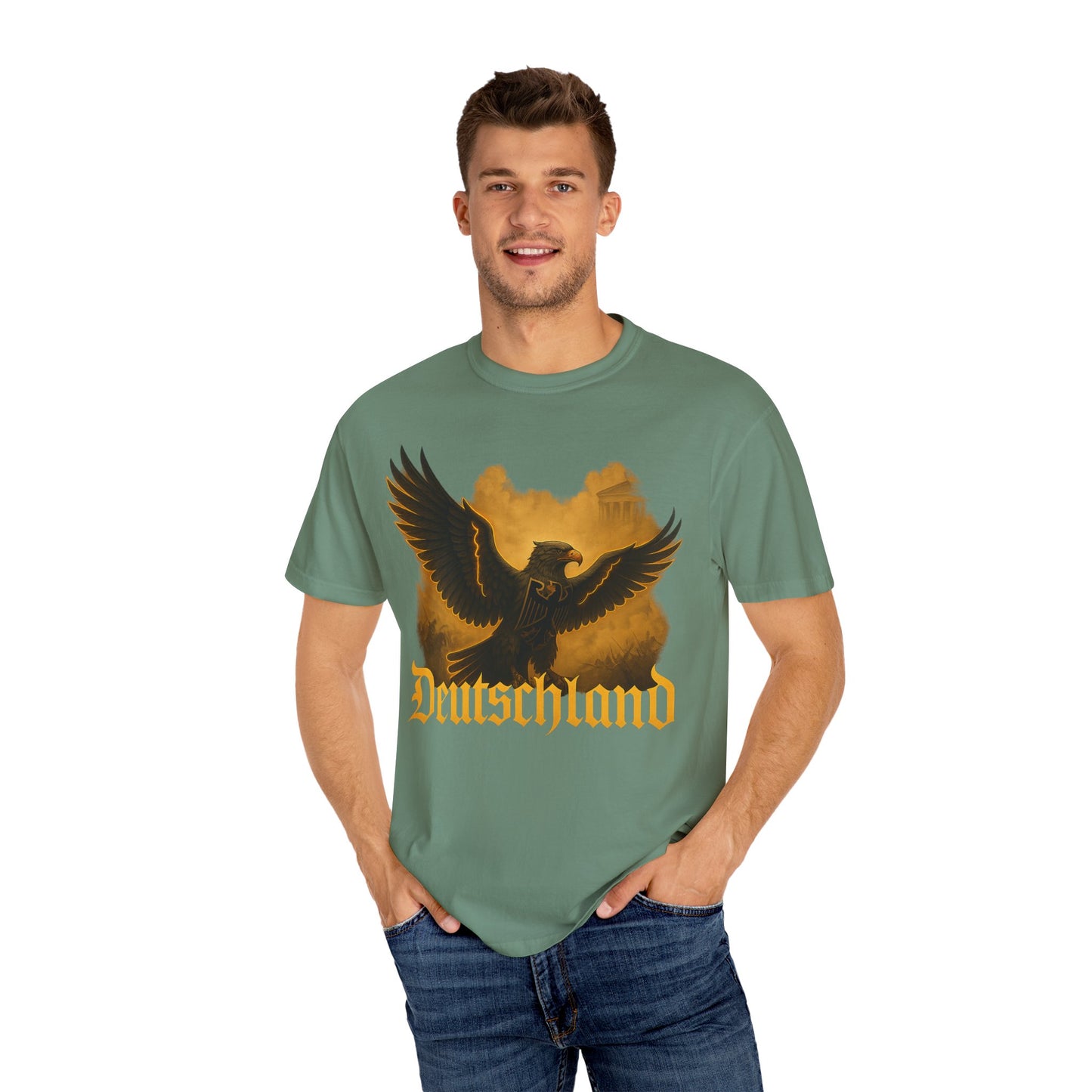 Deutschland Adler T-Shirt | Symbol für Stärke & Herkunft | Vintage Look | Unisex