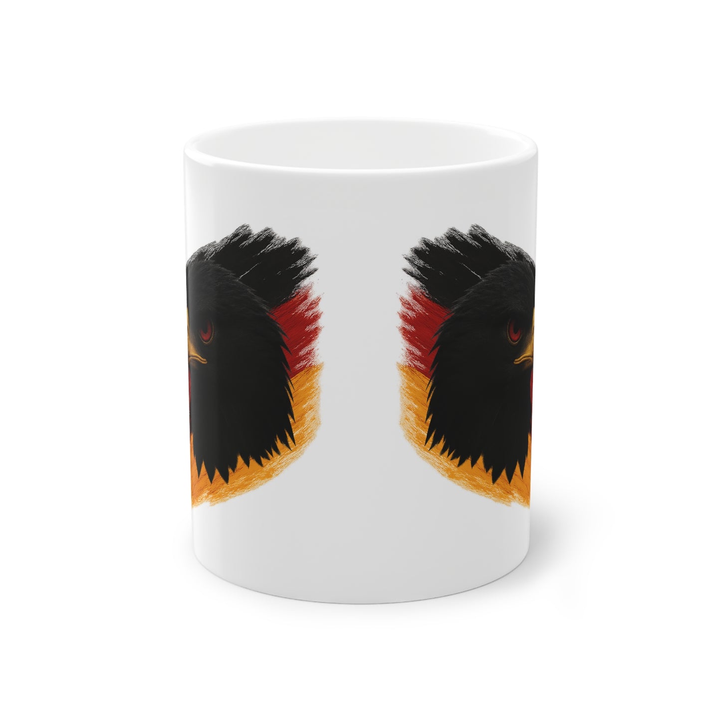 Adler Kaffeebecher | Keramik Mug 11 oz mit „Made in Germany“-Motiv