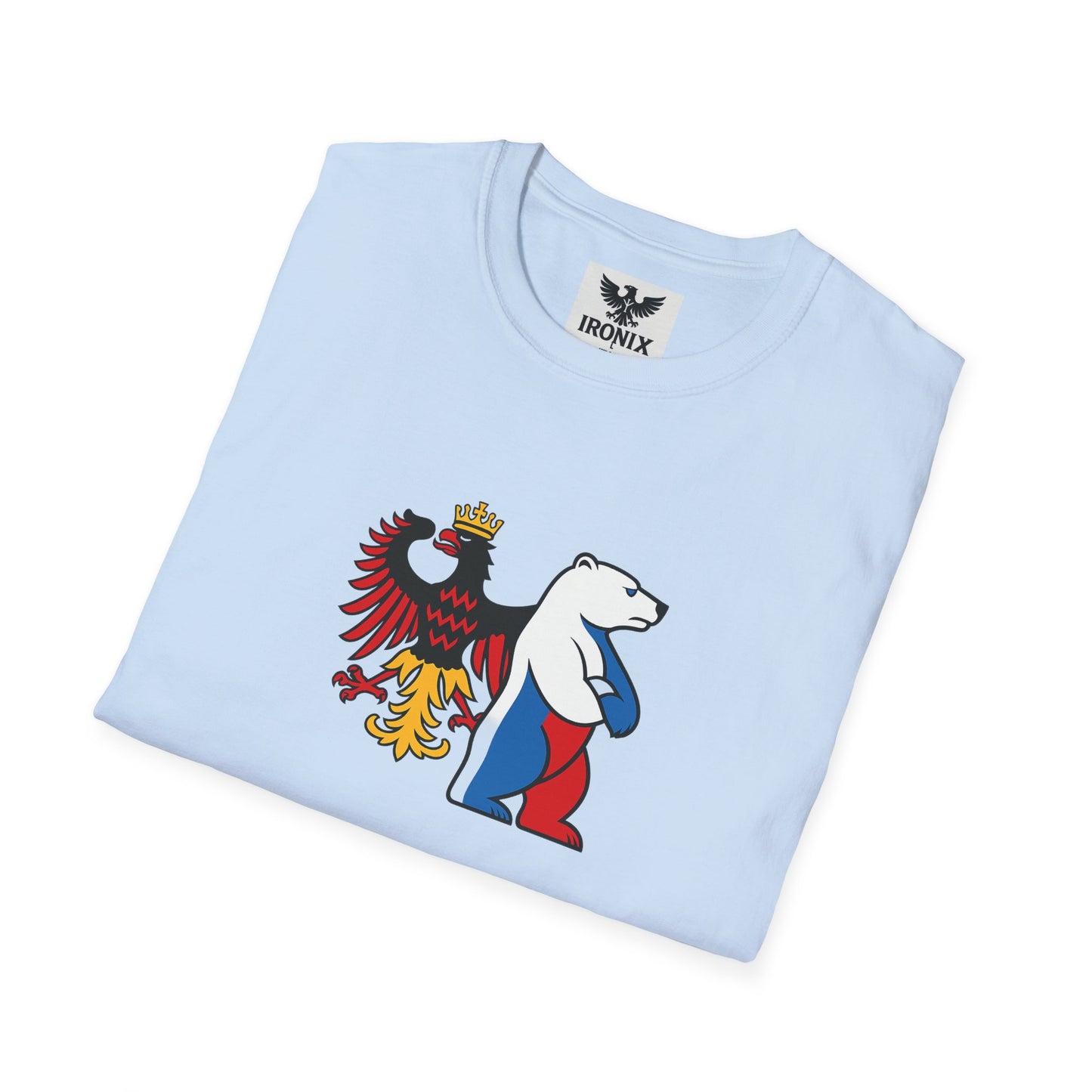 Adler Deutschland T-Shirt | Classic Tee mit Motiv Schwarz-Rot-Gold