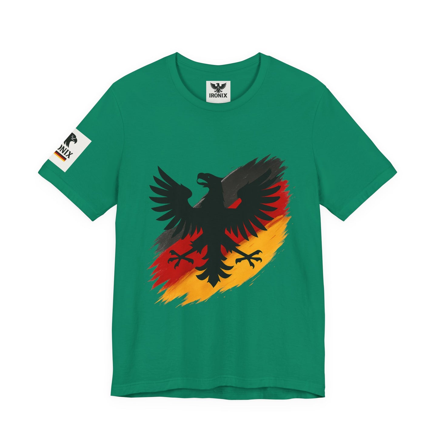 Adler Deutschland T-Shirt | Classic Tee Schwarz-Rot-Gold