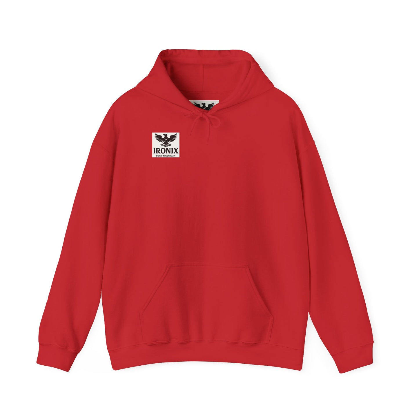 Deutscher Adler Hoodie | Unisex Heavy Blend™ Kapuzenpullover Schwarz-Rot-Gold