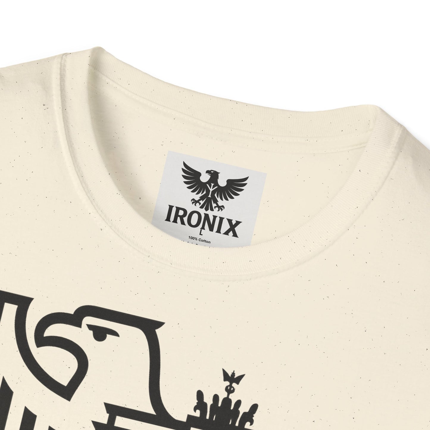 Berlin Adler T-Shirt | Unisex Softstyle Tee mit Brandenburger Tor