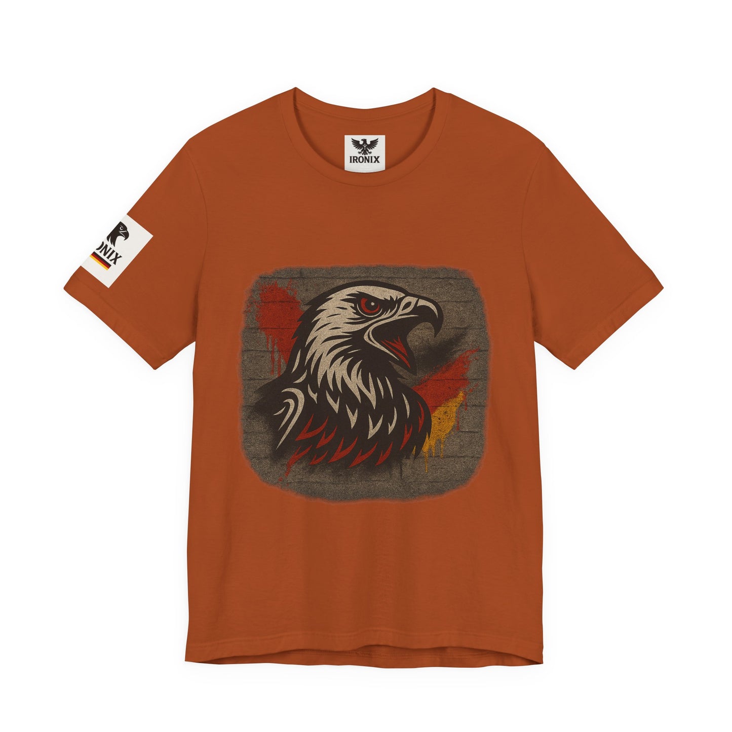 Eagle Graphic Tee | Unisex Jersey Short Sleeve T-Shirt mit Adlerkopf – Animal & Adventure Design