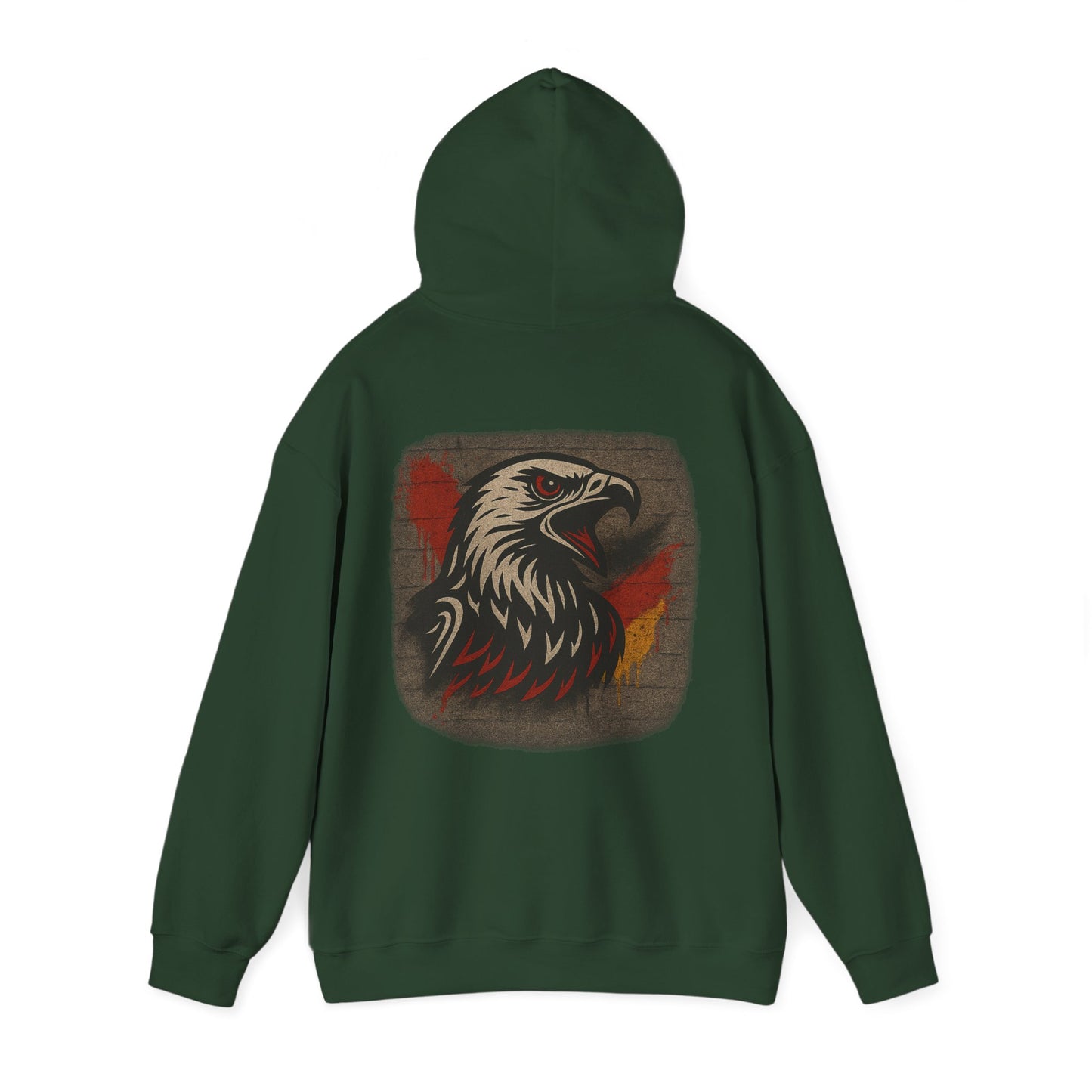 Eagle Graphic Hoodie | Unisex Heavy Blend™ Hoodie mit Adlerkopf – Nature & Adventure Design
