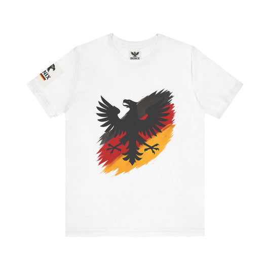 Adler Deutschland T-Shirt | Classic Tee Schwarz-Rot-Gold