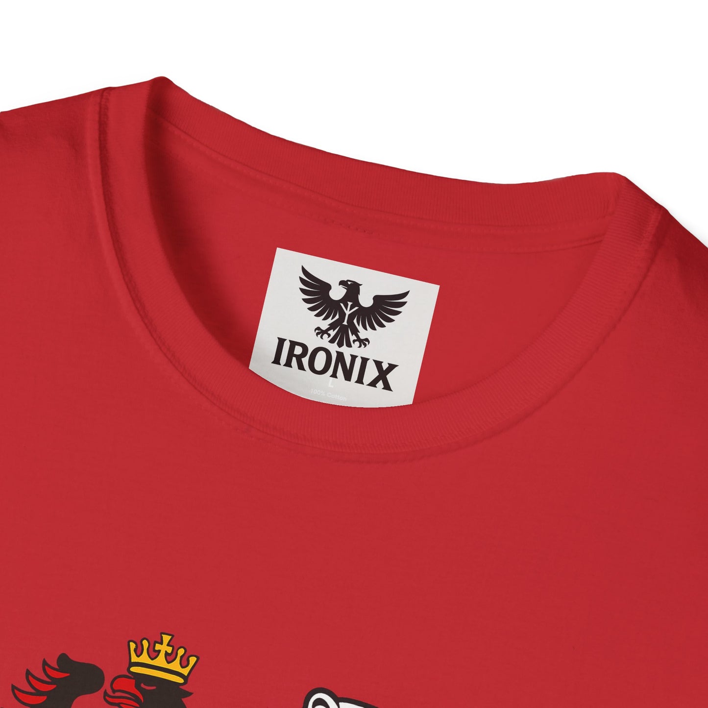 Adler Deutschland T-Shirt | Classic Tee mit Motiv Schwarz-Rot-Gold