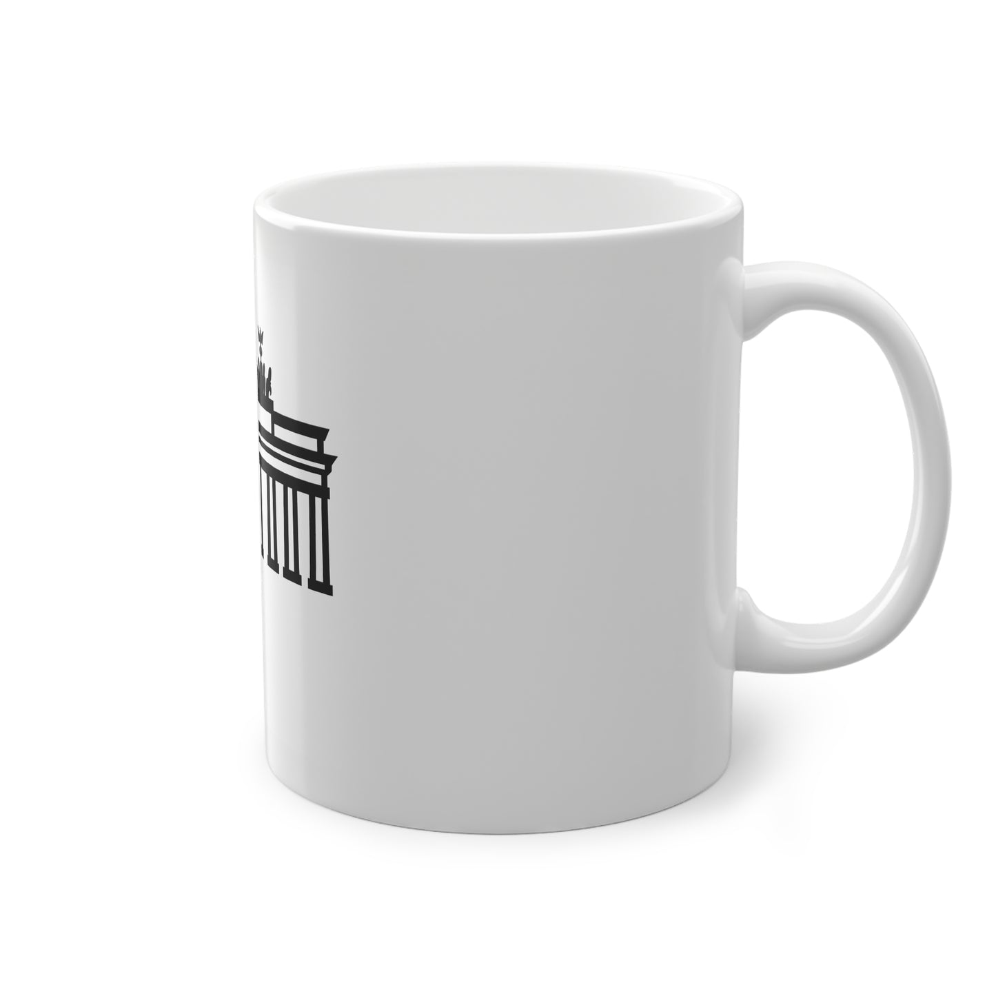 Adler & Brandenburger Tor Kaffeebecher | Keramik Mug 11 oz